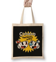 Cuphead Don't Deal With The Devil 02 Bez Çanta Uzun Saplı