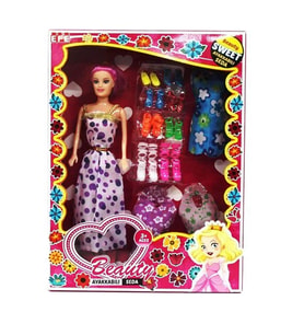 Efe Toys 19 Parça Sevda Aksesuarlı Bebek Seti 2147