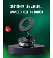 Alüminyum Gövdeli Manyetik Araç İçi Telefon Tutucu