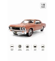 1:18 1967 Chevy Chevelle SS 396 Diecast Metal Klasik Model Araba 28cm