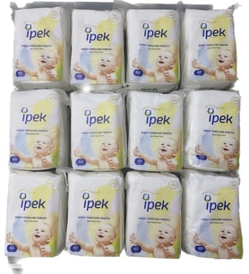 Bebek Temizleme Pamuğu 720 Adet (12pk*60)