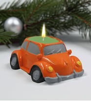 BK Gift Dekoratif Nostaljik Vosvos Mum, Arkadaşa Hediye, Sevgiliye Hediye, Kokulu Mum, Ev Hediyesi