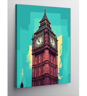 Kanvas Tablo Big Ben