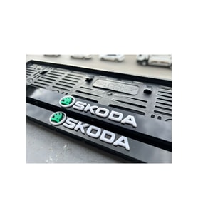 SKODA MODEL Uyumlu Pleksi Plakalık
