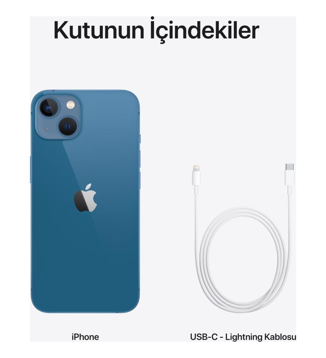 Apple iPhone 13 128 GB Mavi