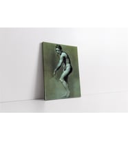 Female Nude Leaning