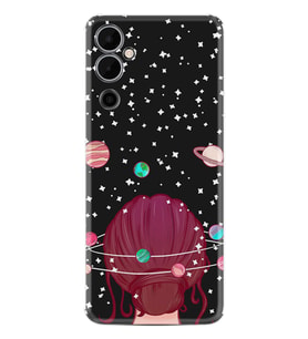 Tecno Pova Neo 2 Kılıf Resimli Desenli Baskılı Silikon Space Woman 1311