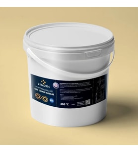 ZIG&ZOC NSF Gıda Onaylı Yüksek Isı Zincir Gresi 300 Derece 14 KG