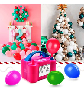 VIP ELECTRIC BALLOON PUMP TWO OPERATİON ELEKTRİKLİ BALON POMPASI 2 ÇIKIŞLI 1.KALİTE BALON POMPASI