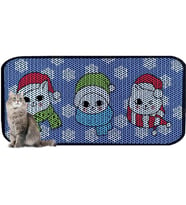 Aktunç Elekli Tuvalet Desenli Önü Kedi Kumu Paspası 60X120 cm DESEN 2