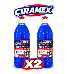 ÇIRAMEX ROŞE JEL YAKIT 500 ML (2 Adet)