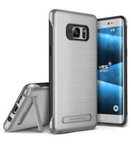 VRS Galaxy Note FE ile Uyumlu Duo Guard Kılıf Light Silver