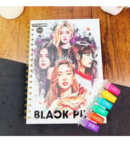 BTS Girl Konuşan Ajanda & Ruh Halim Keçeli Kalem Hediye Seti – K-Pop Temalı Motivasyonlu Planlayıcı