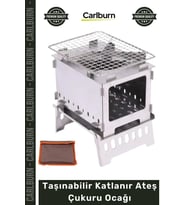 #AteşÇukuru Kamp Piknik Bahçe Barbekü Odun Yakma Aparatı Taşınabilir Katlanır Ateş Çukuru Ocağı
