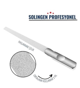 Tırnak Törpüsü Paslanmaz Çelik Solingen Profesyonel 718180