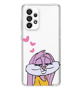 Samsung Galaxy A23 Uyumlu Lola Bunny Tasarımlı Şeffaf Telefon Kılıfı
