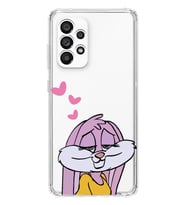 Samsung Galaxy A23 Uyumlu Lola Bunny Tasarımlı Şeffaf Telefon Kılıfı