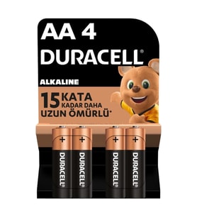 Duracell 4'lü Aa Kalem Pil