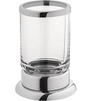 Vitra Base 300 A44142 Diş Fırçalığı, Krom (Çok Renkli)
