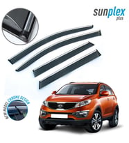 KIA SPORTAGE 2016-2021 İçin Cam Rüzgarlığı (Kromlu) 4 Prç.