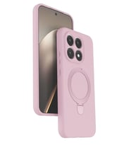 Mi 15T Regal Magsafe Standlı Kapak - Açık Pembe