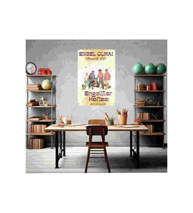 Engelliler Haftası Engel Olma Temalı Fotoğraf Panosu Branda 100x150