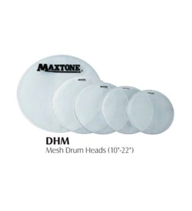 Maxtone DHM20 20 İnç Mesh (File) Bas Davul (Kick) Derisi (Aksesuar/Sessiz Çalışma)  Kick Davullar İçin Sessiz Çözüm, Uzun Ömürlü Malzeme ve Hassas Geri Bildirim