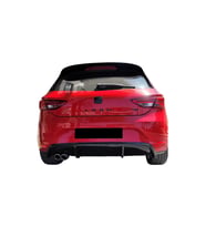 Seat Leon MK3 - 5F (2013-2016) Style  Uyumlu Arka  Difüzör (Plastik)