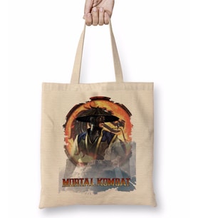 Mortal Kombat Raiden Games Bez Çanta Uzun Saplı