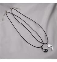 Best friends Ying Yang İkili Arkadaşlık sevgili Kolye