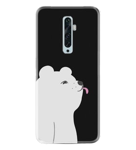Oppo Reno 2Z 4 Lite 4 Pro 5 6 7 A31 Kılıf Desemli Silikon Panda Sevimli 1738