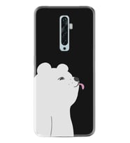 Oppo Reno 2Z 4 Lite 4 Pro 5 6 7 A31 Kılıf Desemli Silikon Panda Sevimli 1738