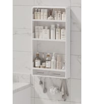 Duvar Rafı Banyo Düzenleyici Mutfak Rafı
