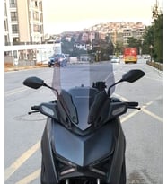 MOTOCAM Yamaha Xmax Ön Cam 2023-2026 Model 65cm Füme Renkli 4mm