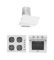 ALVEUS GARDENYA 614 BEYAZ 3'LÜ ANKASTRE SET (GLS640-F17-MFA614)