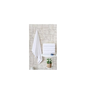 Otel Tipi 70x140 Banyo Havlusu Beyaz