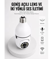 Lexroo Akıllı Güvenlik Kamerası Full HD Görüntü ve Gece Görüş Özellikli Yeni Nesil