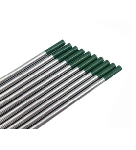 Tungsten Elektrot Yeşil 2.4 mm Aliminyum için (Standart)