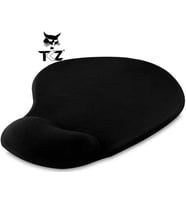 TKZ Siyah Ergonomik Suya Dayanıklı Bileklikli Mouse Pad