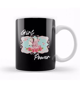 Girl Power Kupa Bardak Porselen