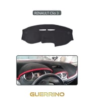 RENAULT Clio 3 TORPİDO KORUMA HALISI GRİ KENAR