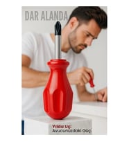 Avuç İçi Mini Topaç Tornavida Yıldız Uçlu Kısa Şaft Ufak Vidalama Anahtarı Hassas El Aleti 716083