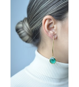 Kadir Jewellery 22 Ayar Altın Kaplama Vintage Küpe -El İşçiliği Ve Hipoalerjenik Küpe