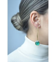 Kadir Jewellery 22 Ayar Altın Kaplama Vintage Küpe -El İşçiliği Ve Hipoalerjenik Küpe