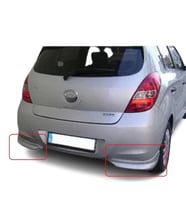 Hyundai i20 2009-2013 Arka Flap 🚘  Dayanıklı Plastik, Sportif Tasarım, Kolay Montaj (Standart)