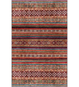 Eliana Home Baskılı, Yıkanabilir Kaymaz Taban Salon Halısı LNA1391-HT649 100x150 cm (Siyah)