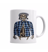 Coyotes Caveira Bone Kupa Bardak Porselen