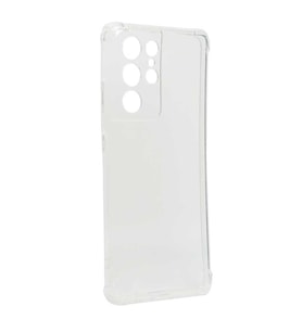Samsung Galaxy S21 Ultra Kılıf Kamera Korumalı AntiShock (Renksiz)