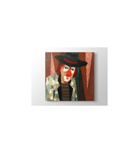 DBSanatevi Pelle Åberg - Clown Tablo 70 X 70 Cm