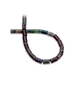 Hint Akik Doğal Taş Silindir Kesim 8x12mm Dizi